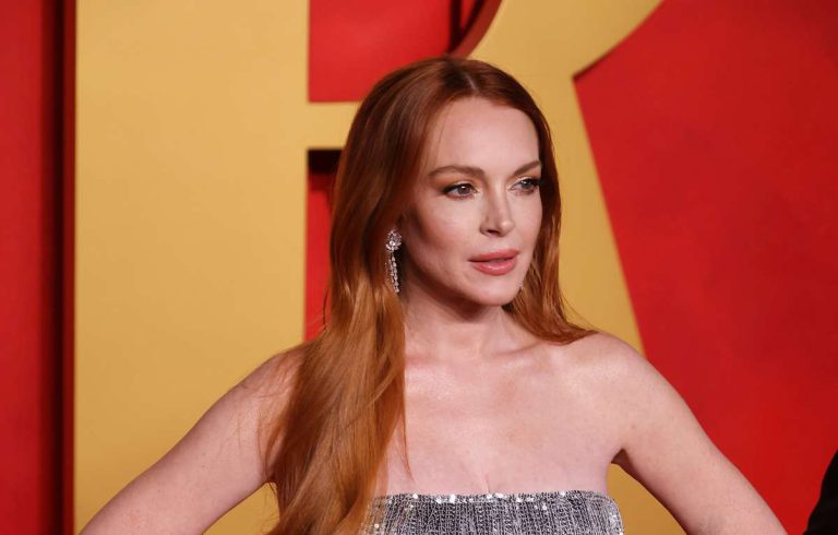 Линдси Лохан в 2025 году