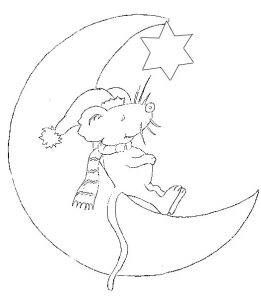 трафарети для вікон на новий рік скачати