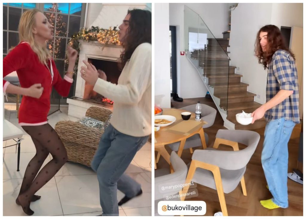 Оля Полякова та її зять